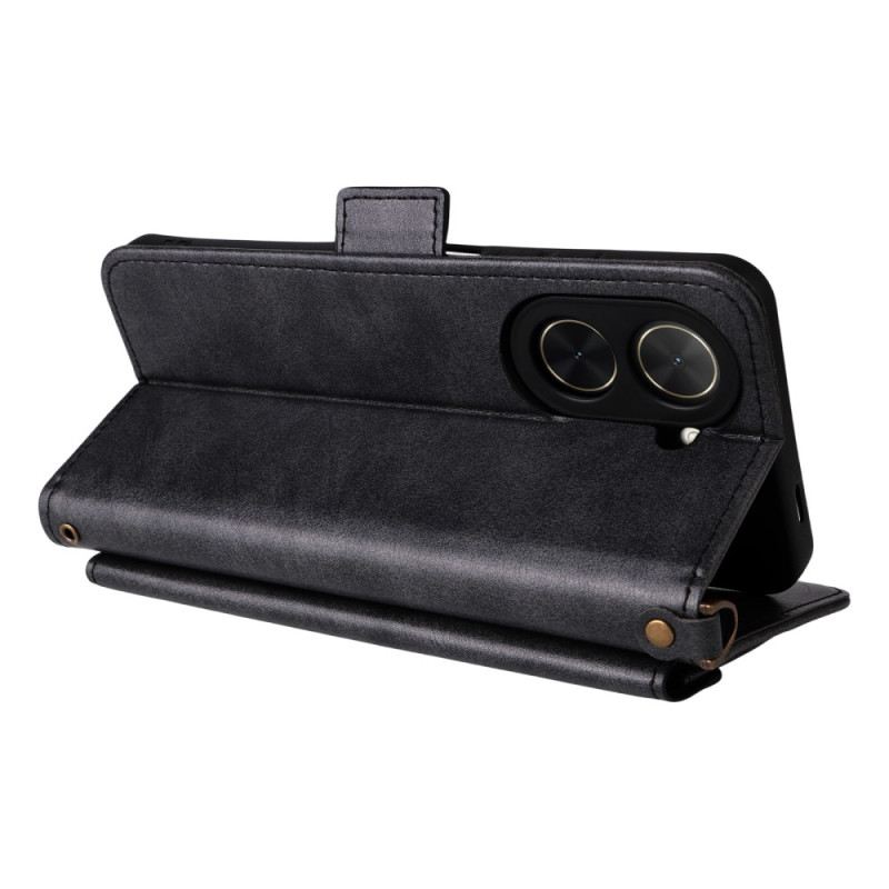 Lederhüllen Für Poco C71 Schultergeldbörse