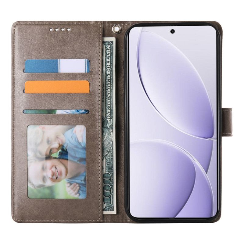 Lederhüllen Poco C71 Blumenmuster