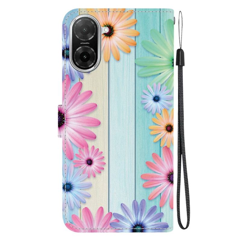 Lederhüllen Poco C71 Bunte Sonnenblumen