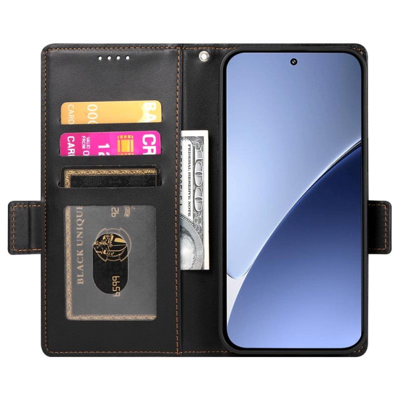 Lederhüllen Poco C71 Doppelverschluss