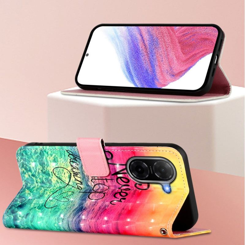 Lederhüllen Poco C71 Hör Niemals Auf Zu Träumen