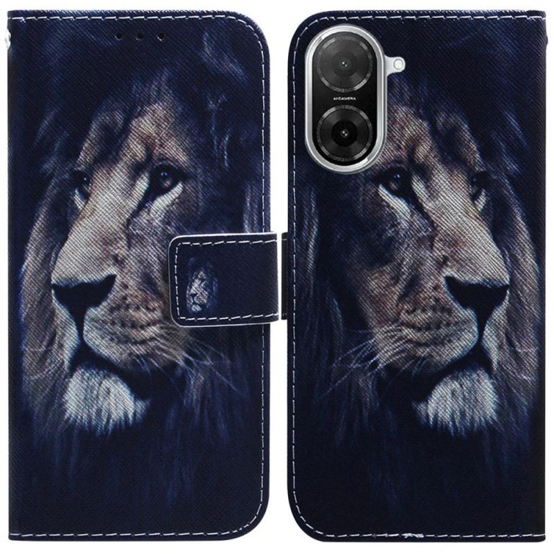 Lederhüllen Poco C71 Träumender Löwe