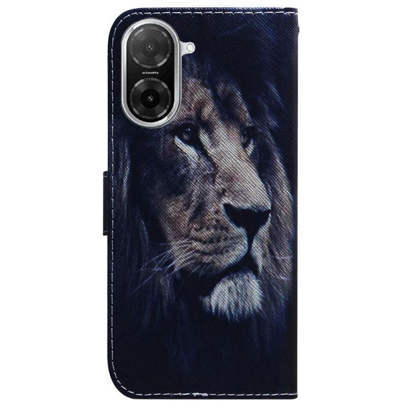 Lederhüllen Poco C71 Träumender Löwe