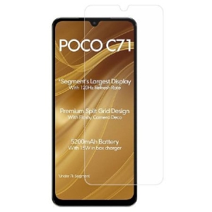 Schutzfolie Aus Gehärtetem Glas Für Poco C71