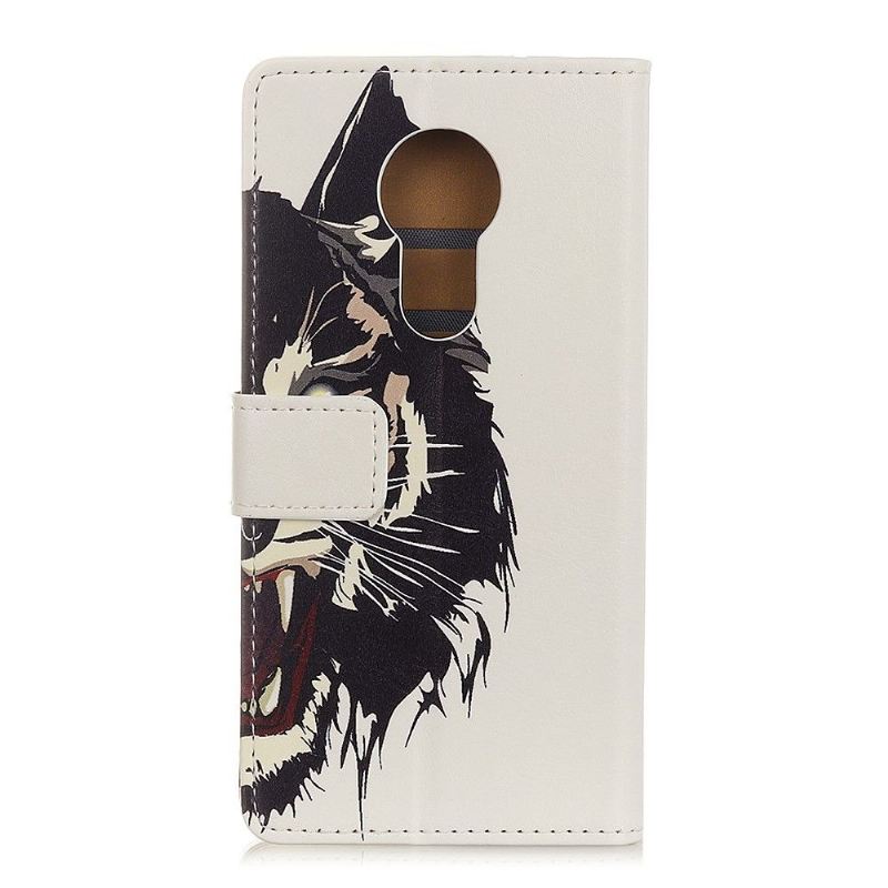 Lederhüllen Für Nokia 5.3 Wilder Tiger