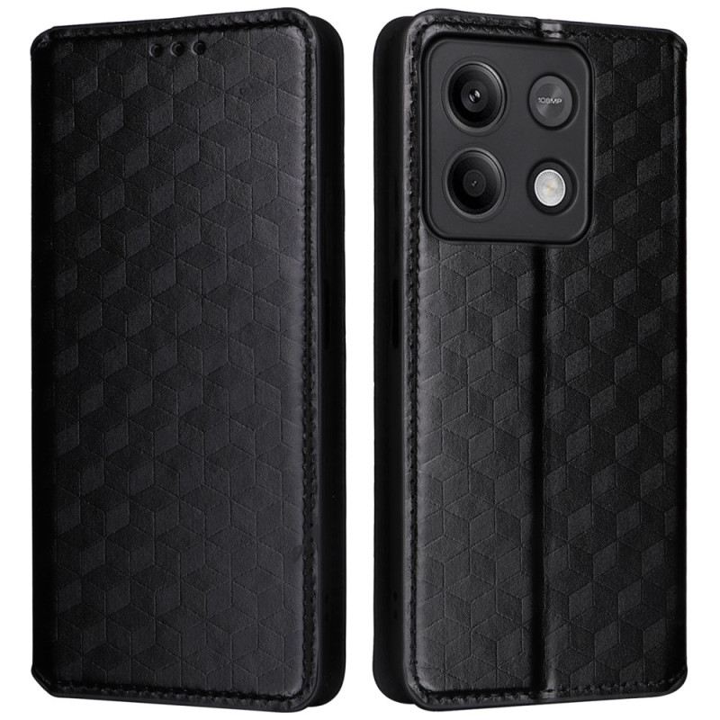 Flip Case Für Xiaomi Redmi Note 13 Pro 5g 3d-würfel