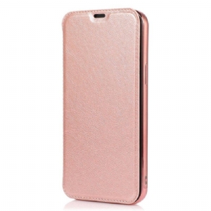 Schutzhülle Für iPhone 14 Pro Flip Case Kartenhalter Aus Kunstleder