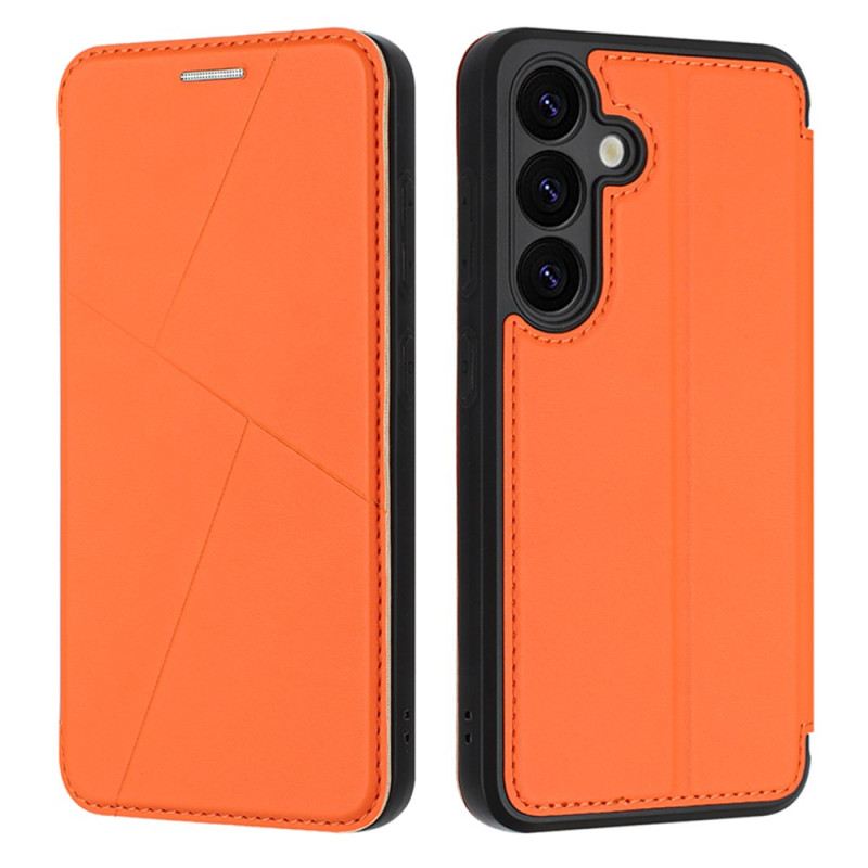 Flip Case Für Samsung Galaxy S25 5g Magnetverschluss Und Kartenfächer