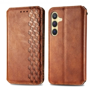 Flip Case Samsung Galaxy S25 5g Wildlederoptik