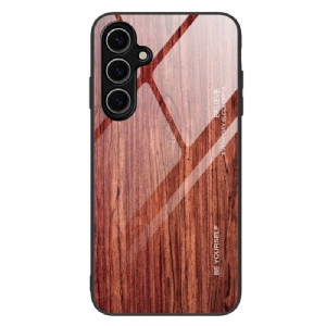 Hülle Für Samsung Galaxy S25 5g Gehärtetes Glas Und Holz