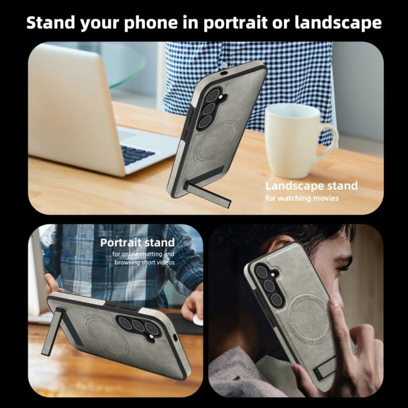 Hülle Für Samsung Galaxy S25 5g Integrierte Halterung Und Magsafe-kompatibilität