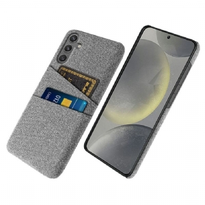 Hülle Für Samsung Galaxy S25 5g Kartenhalter Aus Stoff