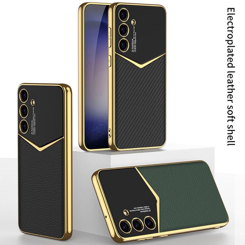 Hülle Für Samsung Galaxy S25 5g Rand In Metallic-optik