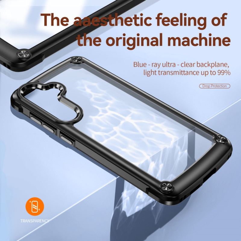 Hülle Für Samsung Galaxy S25 5g Transparent Mit Silikonkanten