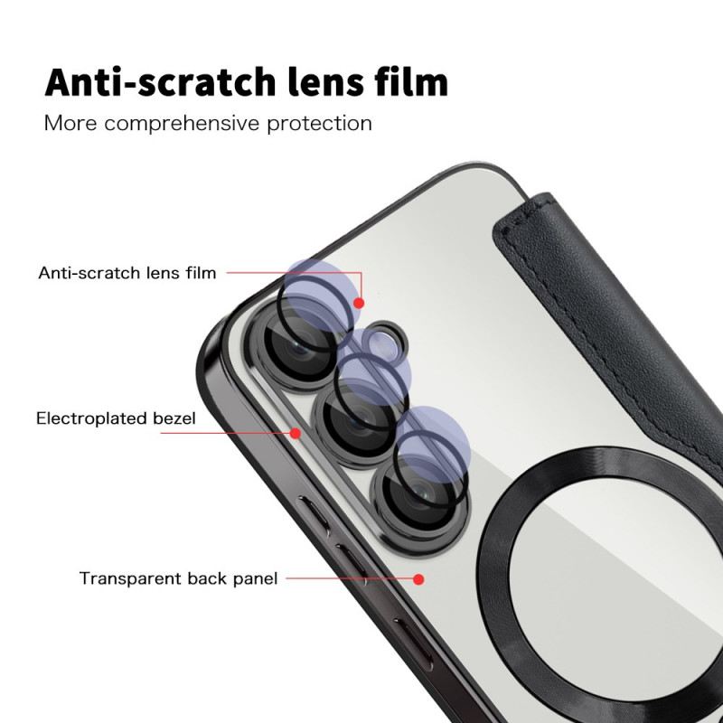 Hülle Samsung Galaxy S25 5g Gesteppt Kompatibel Mit Magsafe