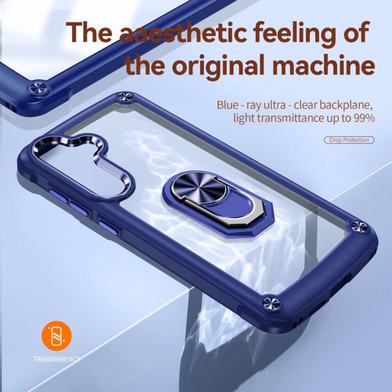 Hülle Samsung Galaxy S25 5g Handyhülle Transparent Mit Integriertem Ständer