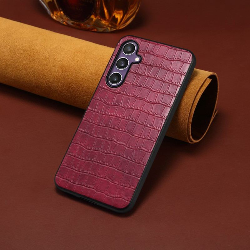 Hülle Samsung Galaxy S25 5g Krokodil-optik