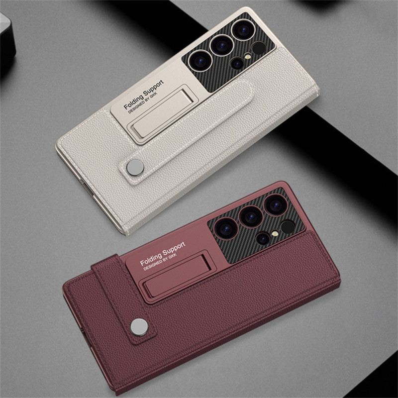 Hülle Samsung Galaxy S25 5g Premium-kartenhalter Und Ständer