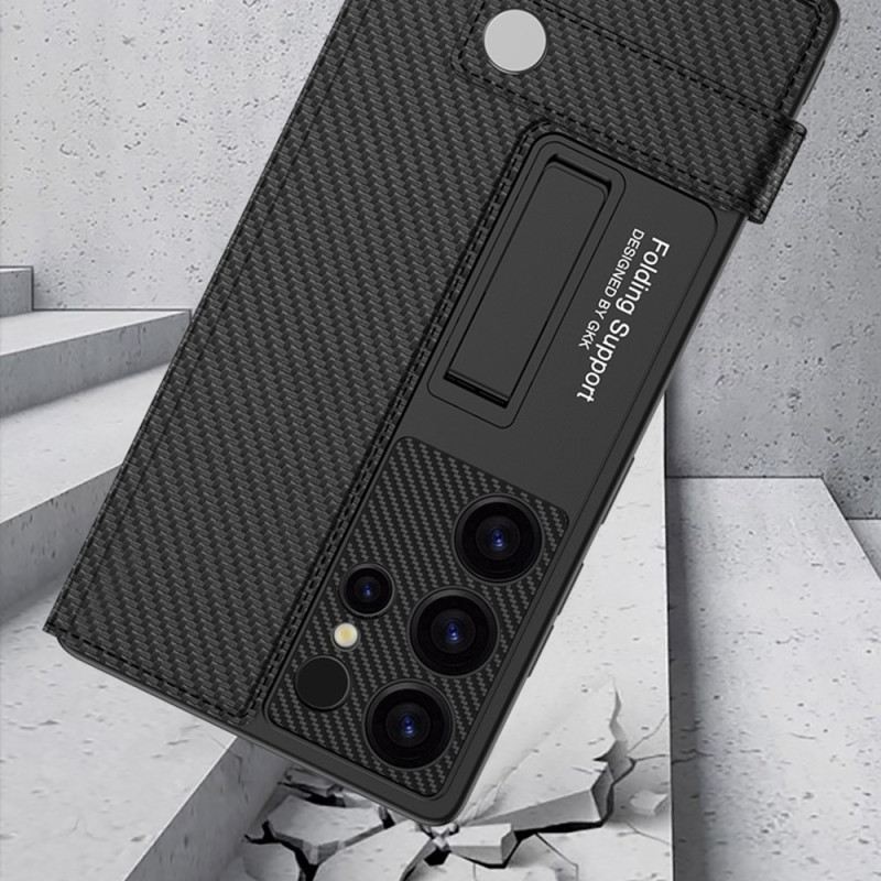 Hülle Samsung Galaxy S25 5g Premium-kartenhalter Und Ständer