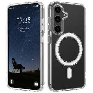 Hülle Samsung Galaxy S25 5g Transparentes Magsafe-kompatibles Material