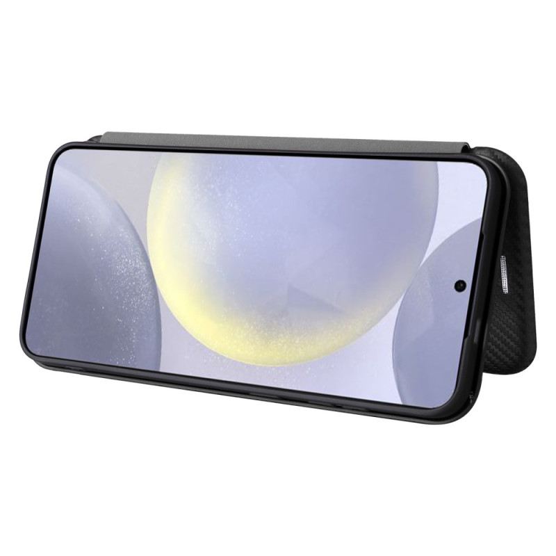Lederhüllen Für Samsung Galaxy S25 5g Carbonfaser