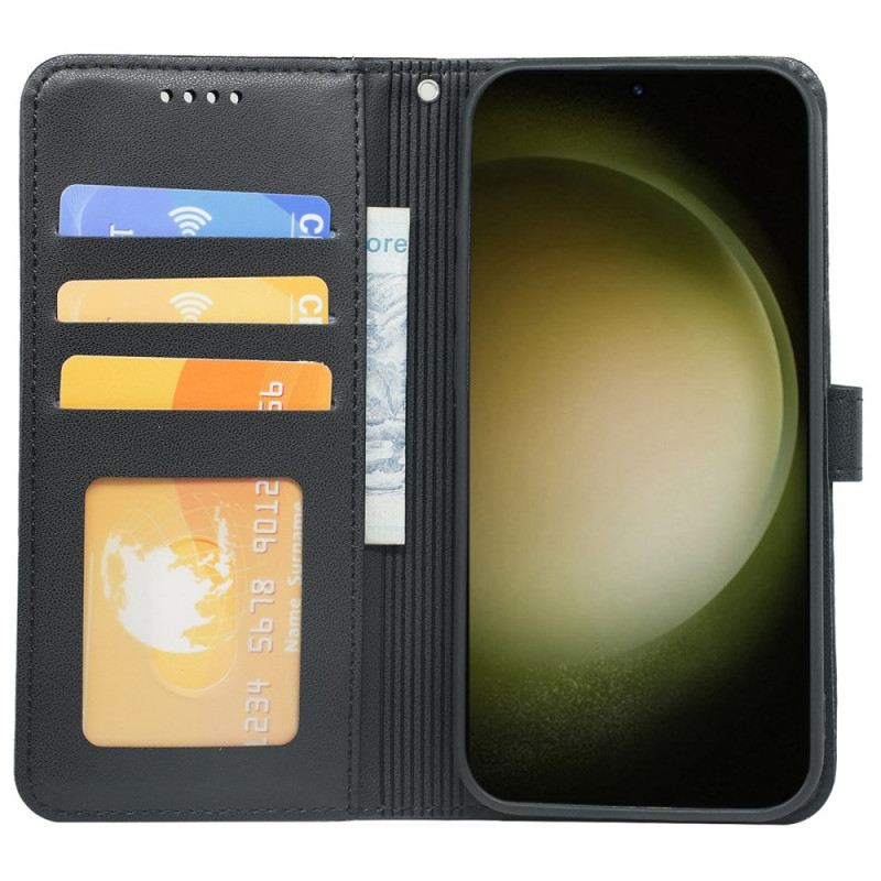 Lederhüllen Für Samsung Galaxy S25 5g Vintage-stil