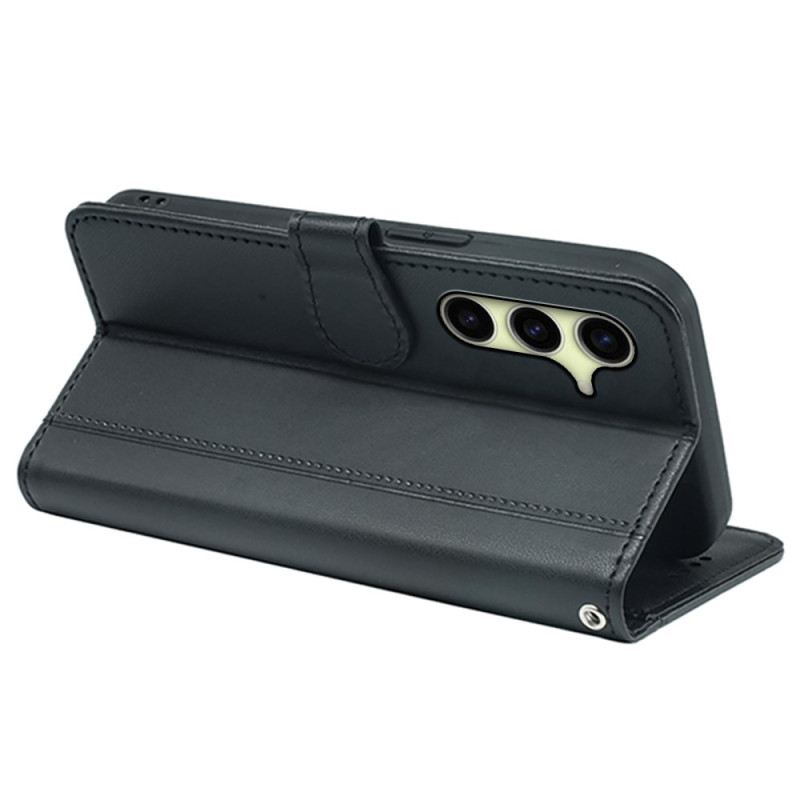 Lederhüllen Für Samsung Galaxy S25 5g Vintage-stil