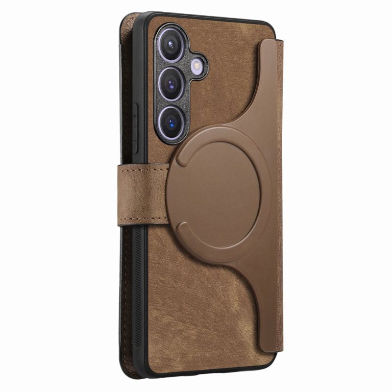 Lederhüllen Samsung Galaxy S25 5g Abnehmbare Magnethülle