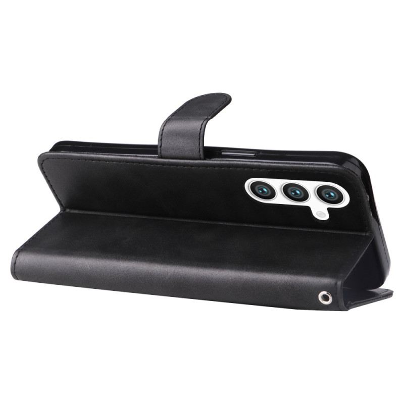 Lederhüllen Samsung Galaxy S25 5g Handyhülle Geldbörse Mit Reißverschluss