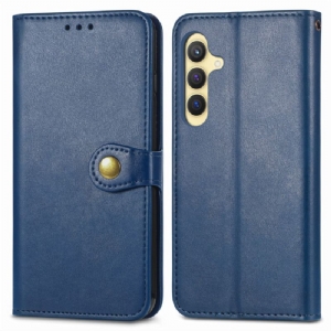 Lederhüllen Samsung Galaxy S25 5g Handyhülle Magnetverschluss