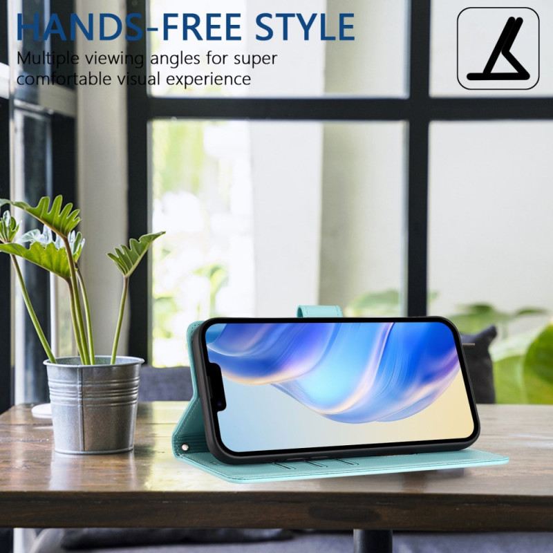 Lederhüllen Samsung Galaxy S25 5g Handyhülle Wabenmuster