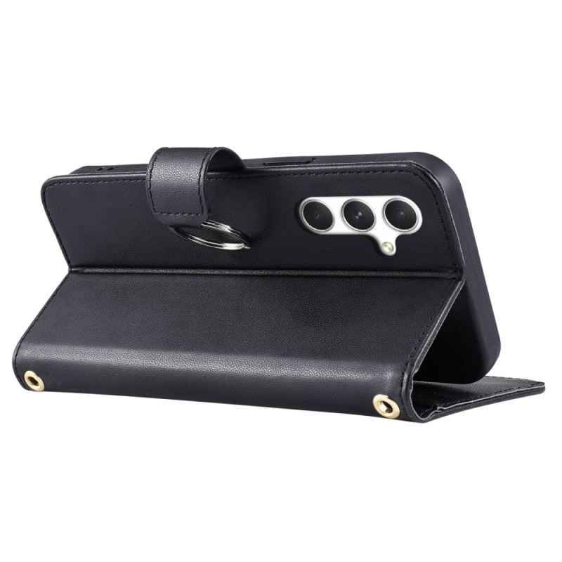 Lederhüllen Samsung Galaxy S25 5g Ring Und Armband
