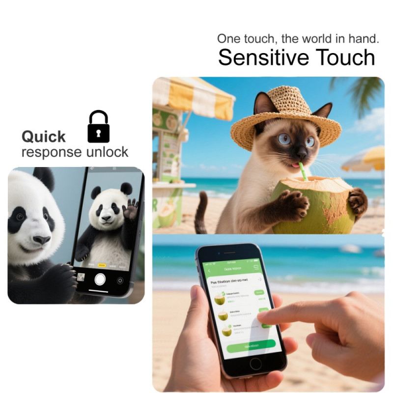 Displayschutzfolie Aus Glas Für Vivo V60 Lite (fingerabdrucksensor)