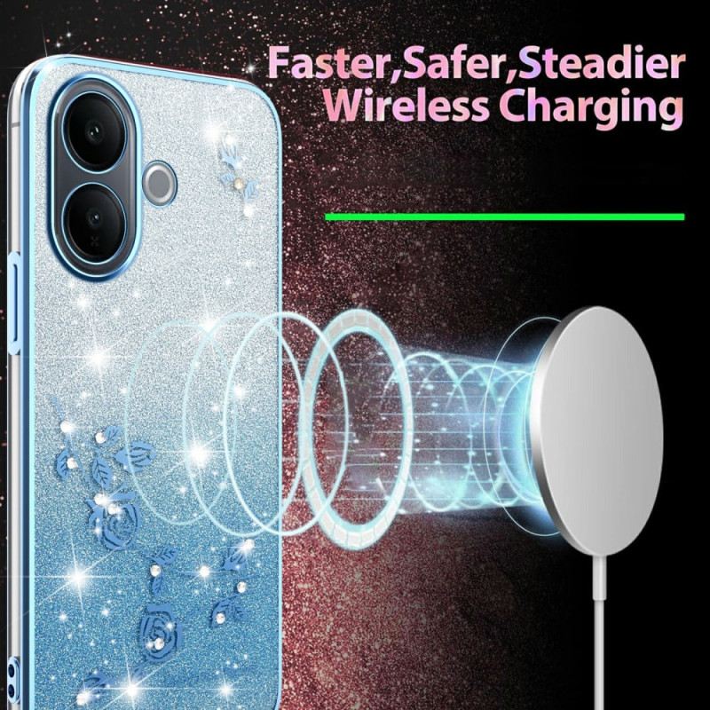 Hülle Vivo V60 Lite Farbverlauf-pailletten