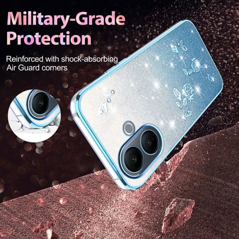 Hülle Vivo V60 Lite Farbverlauf-pailletten