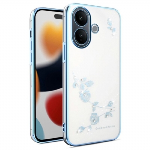 Hülle Vivo V60 Lite Handyhülle Strasssteine Und Ewige Blumen