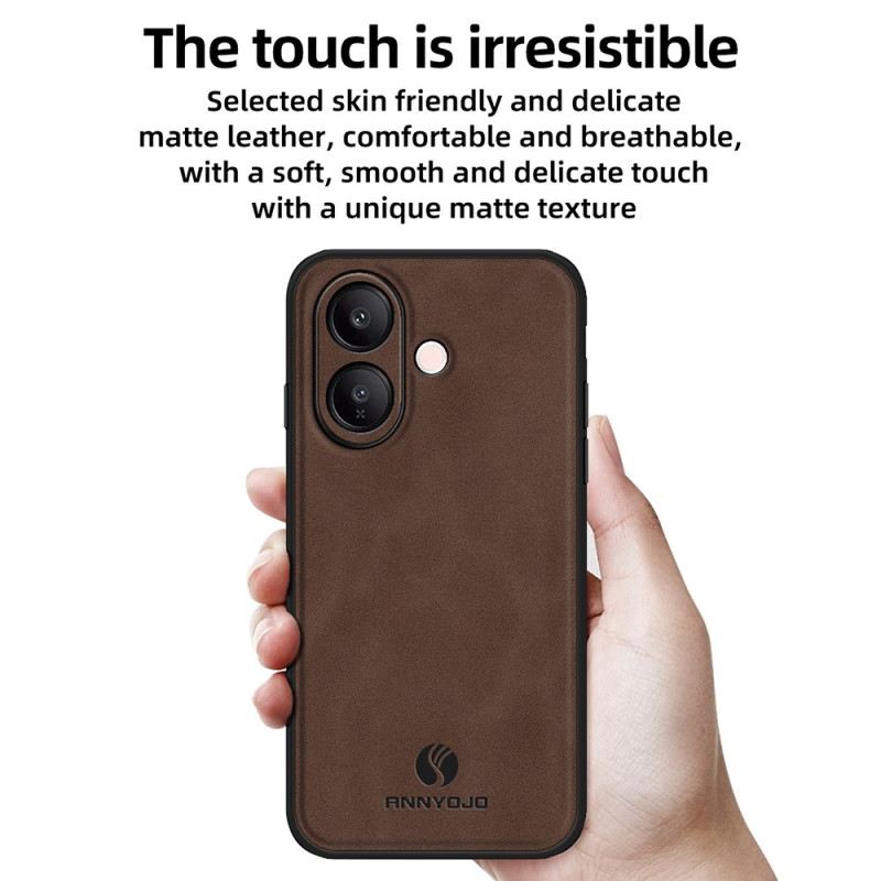 Hülle Vivo V60 Lite Verstärkte Lederoptik