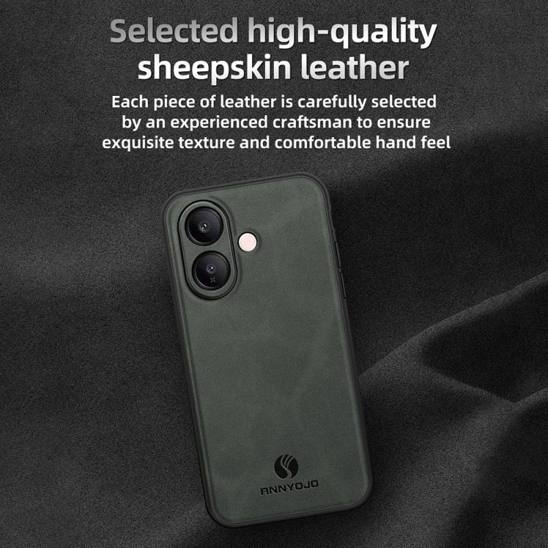 Hülle Vivo V60 Lite Verstärkte Lederoptik