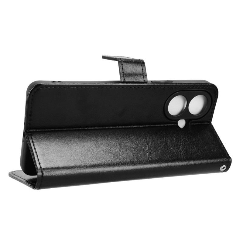 Lederhüllen Vivo V60 Lite Glänzendes Kunstleder