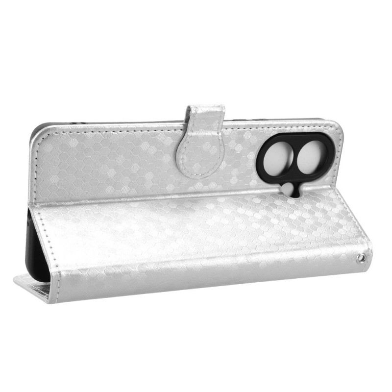 Lederhüllen Vivo V60 Lite Handyhülle Glitzerpunktmuster