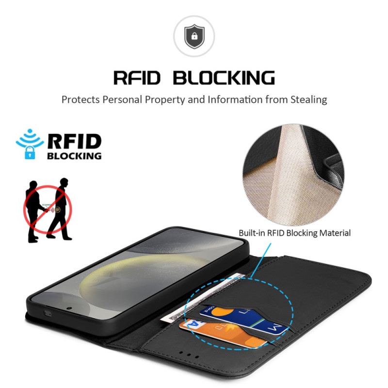 Flip Case Samsung Galaxy S25 Plus 5g Handyhülle Hivo Serie Dux Ducis