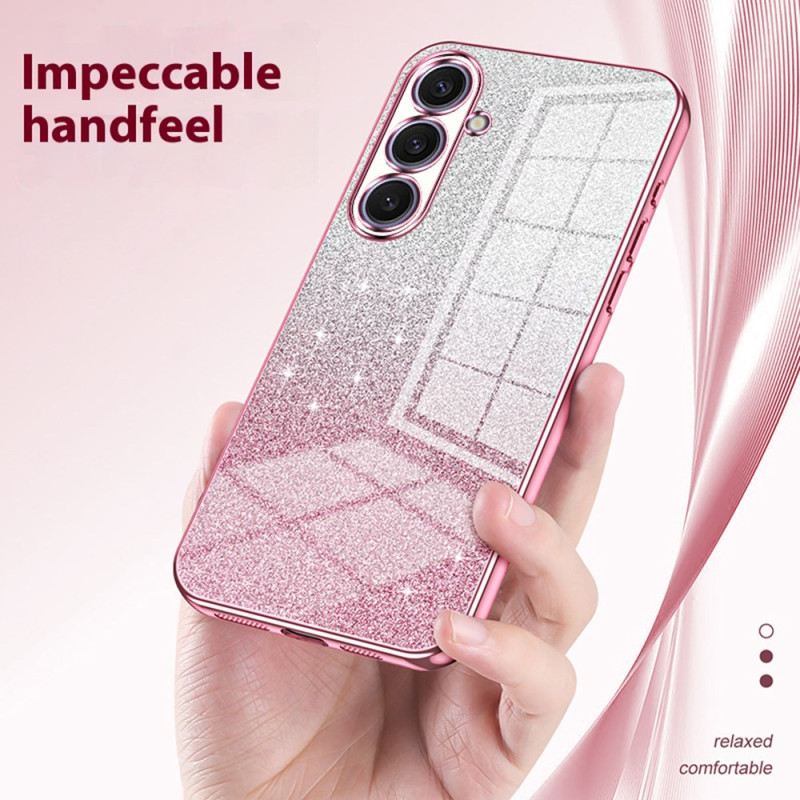 Hülle Für Samsung Galaxy S25 Plus 5g Glitzerrücken