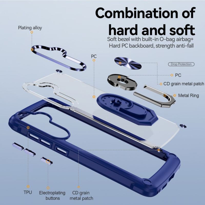 Hülle Für Samsung Galaxy S25 Plus 5g Hybrid-ringhalterung