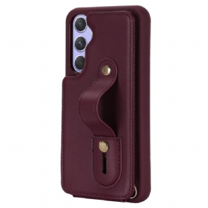 Hülle Für Samsung Galaxy S25 Plus 5g Kartenhalter Und Tragegurt