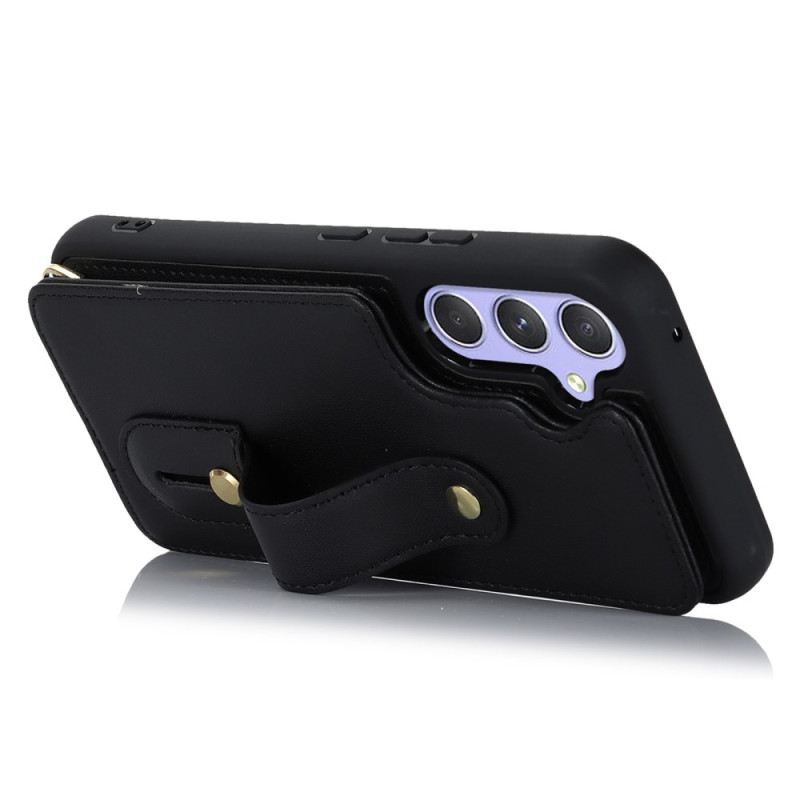 Hülle Für Samsung Galaxy S25 Plus 5g Kartenhalter Und Tragegurt