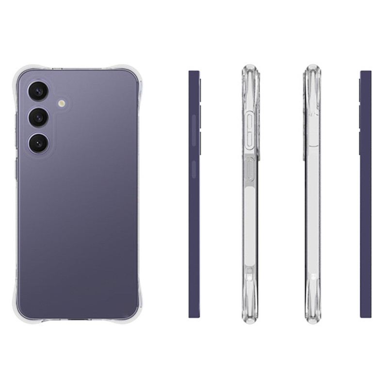 Hülle Für Samsung Galaxy S25 Plus 5g Transparent Verstärkt Rutschfest