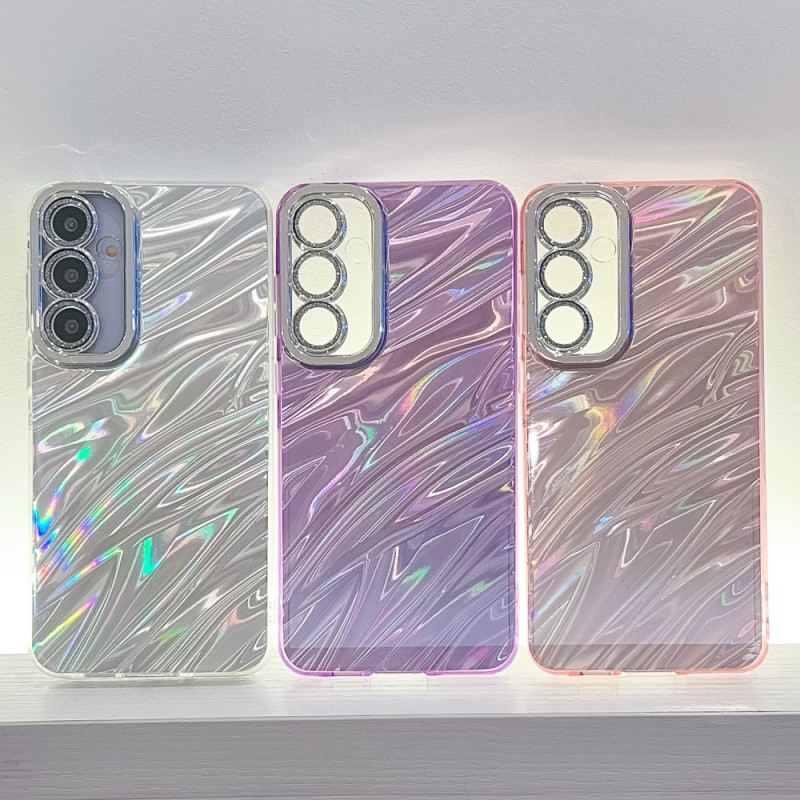 Hülle Für Samsung Galaxy S25 Plus 5g Variante Mit Metalleffekt Und Linse Protektor