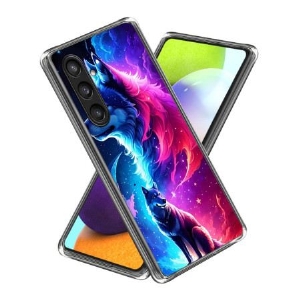 Hülle Samsung Galaxy S25 Plus 5g Bunter Wolf