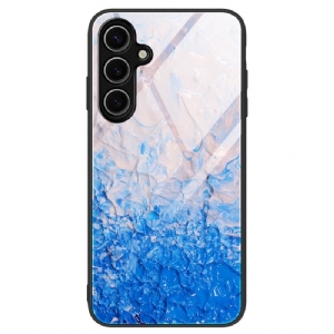 Hülle Samsung Galaxy S25 Plus 5g Gehärtetes Glas Mit Marmor