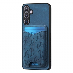 Hülle Samsung Galaxy S25 Plus 5g Handyhülle Mit Kartenhalter Und Ständer